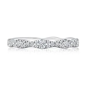 14k Petite Diamond Eternity Fashion Band