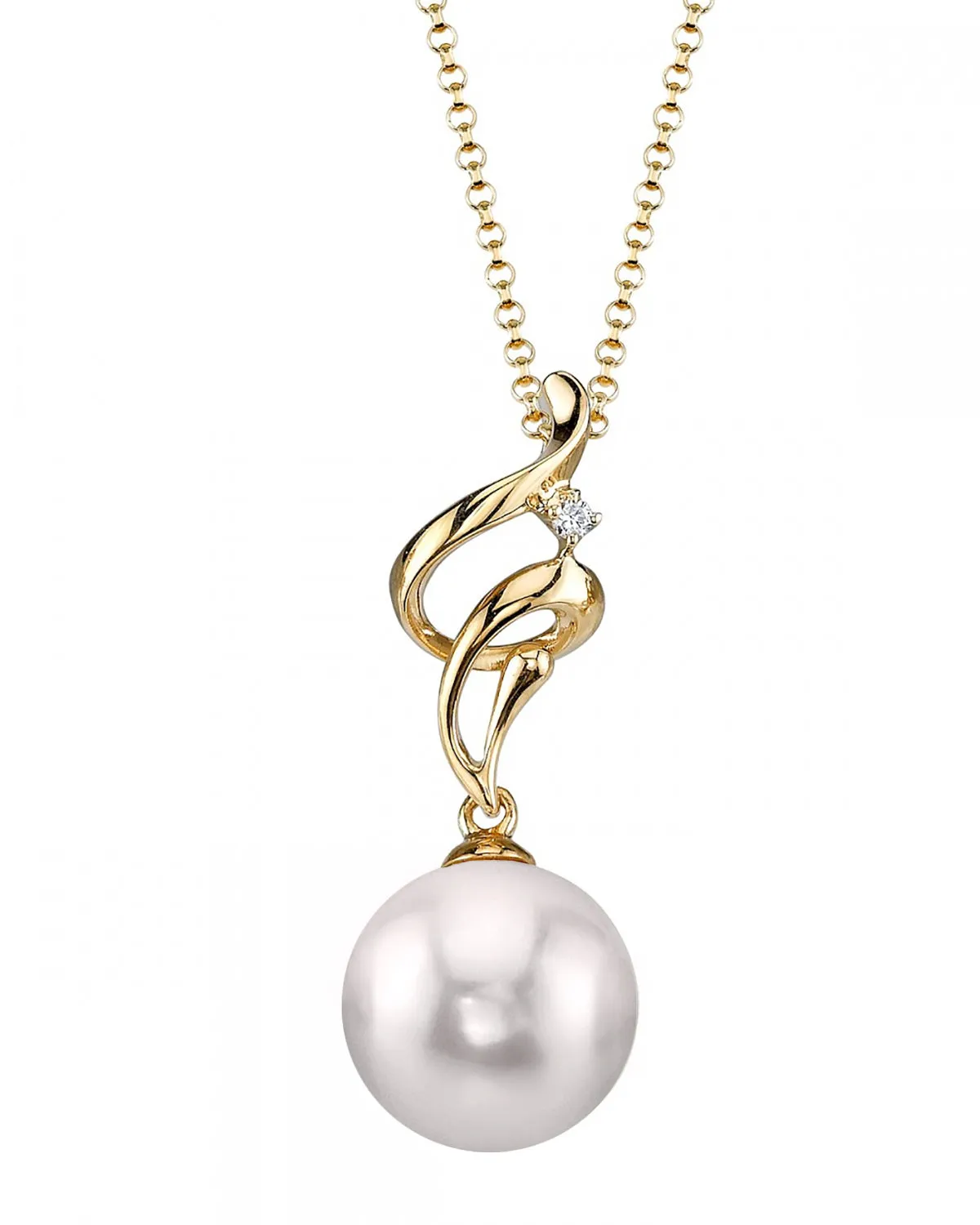 Akoya Pearl & Diamond Aria Pendant