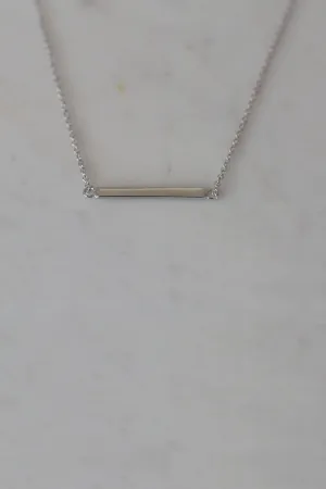 Bar Gold Chain Necklace