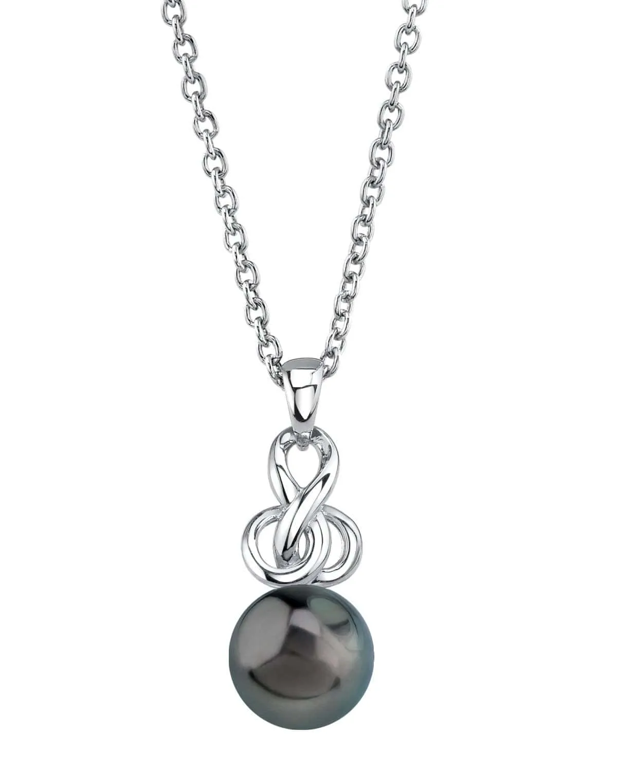 Black Tahitian Pearl Arrakis Pendant