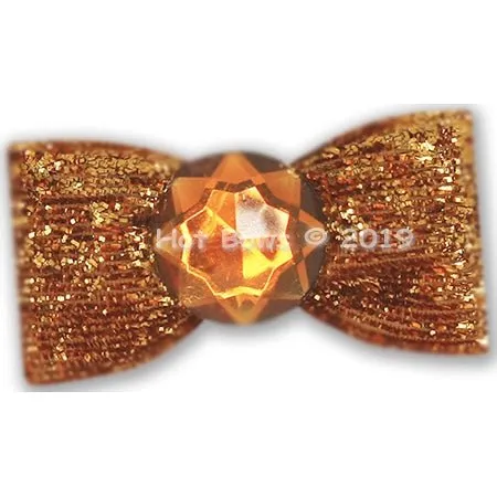 Bronzer Honey Ribbon Hair Bow