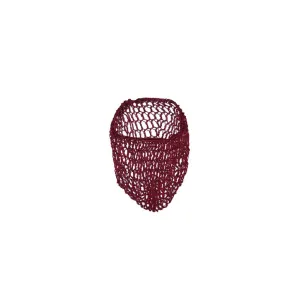 Burgundy Hair Net Snood