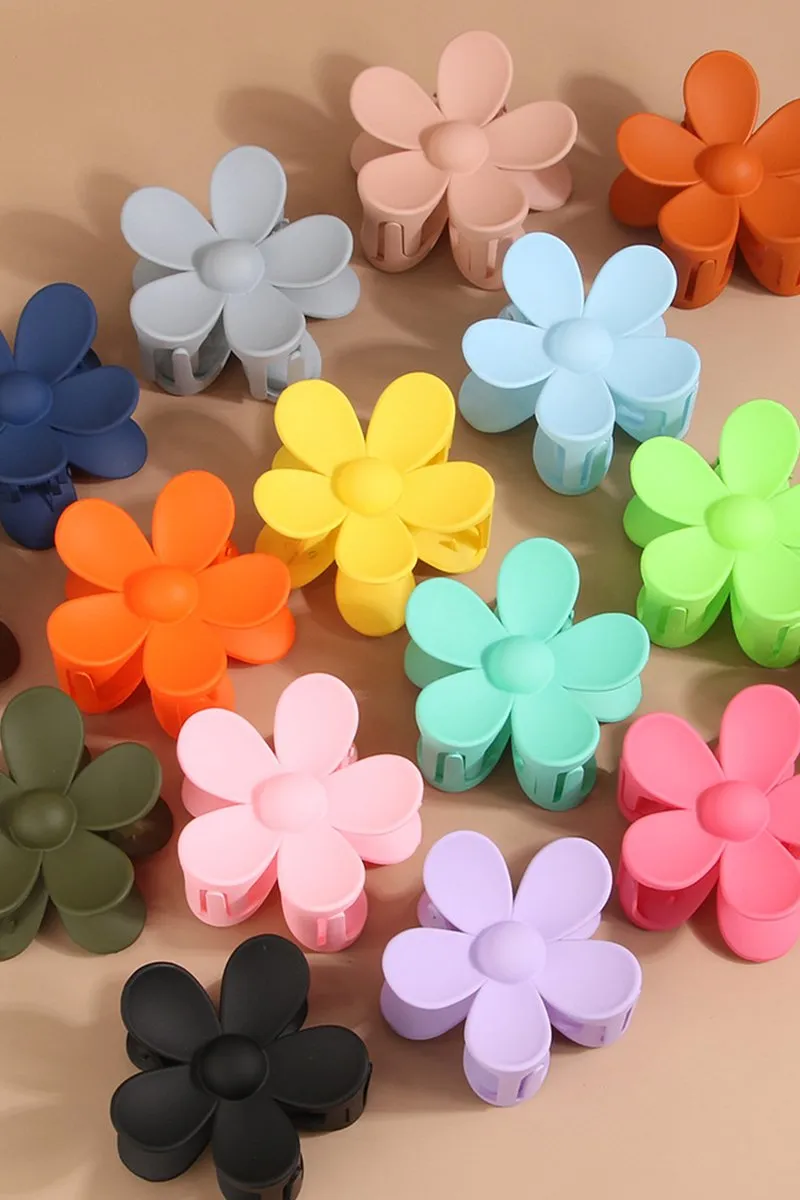 DAILY FLOWER HAIR CLAW HAIR CLIPS