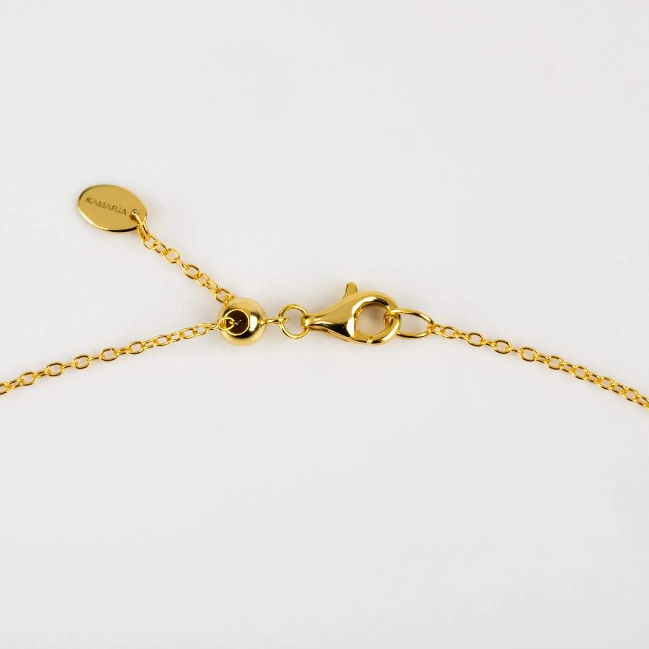 Double Slider Lariat Necklace With Long Bar