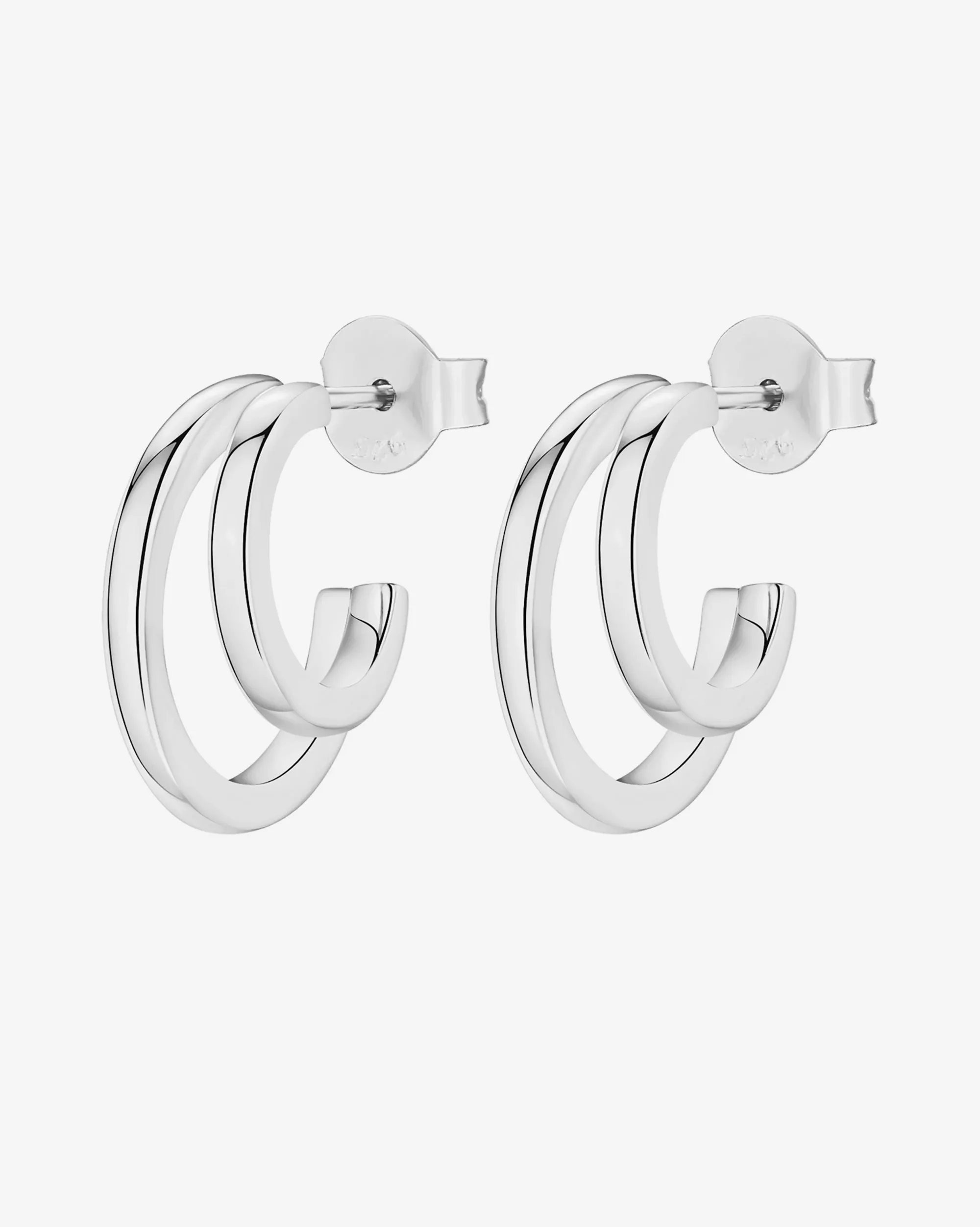 Double Split Hoops