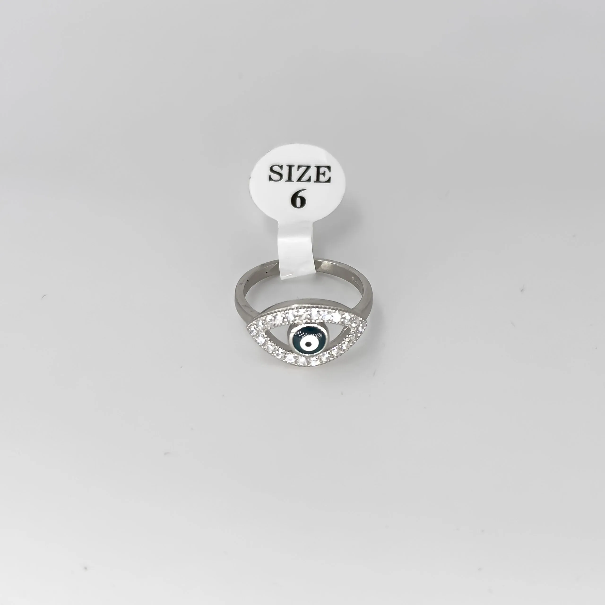 Evil eye ring (oval)