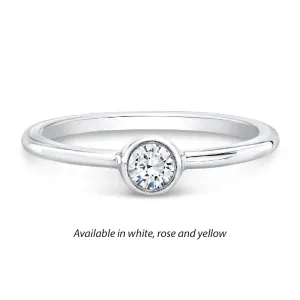 Forevermark Tribute™ Diamond Polished Stack Band