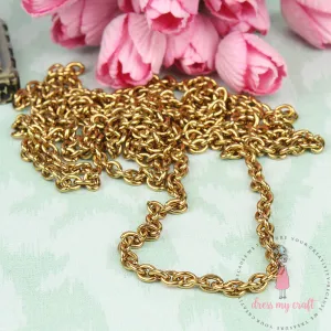 Golden Antique Chain - Thin