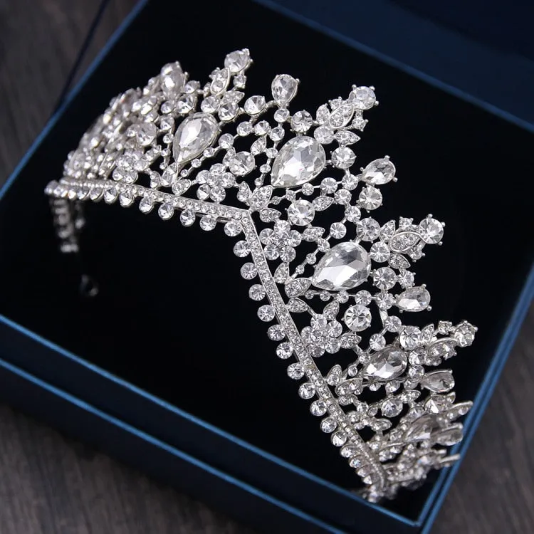 Gorgeous European Tiara in Silver