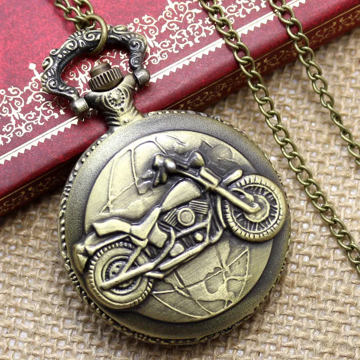 Hot Sale Style Vintage Old Antique Pendant Pocket Watch With Necklace Chain Best Gift For Birthday Christmas New Year