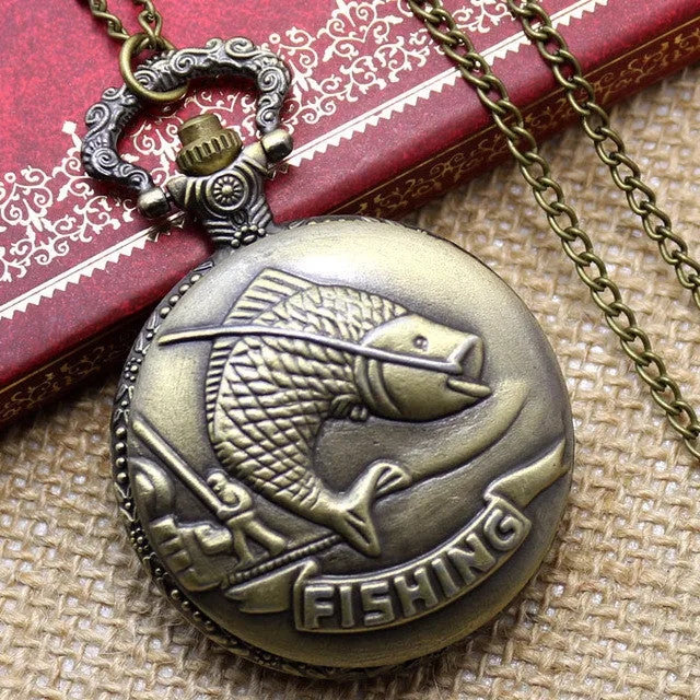 Hot Sale Style Vintage Old Antique Pendant Pocket Watch With Necklace Chain Best Gift For Birthday Christmas New Year