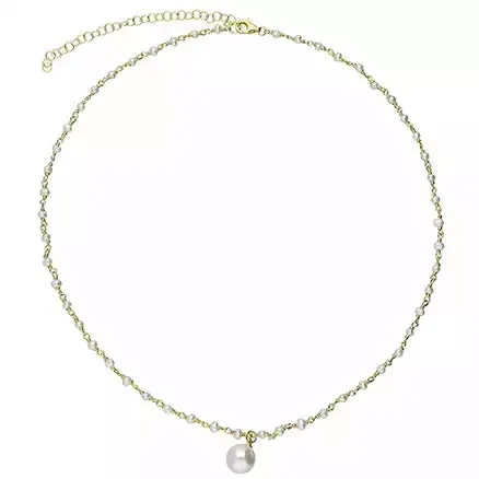 Isla Pearl Bead Necklace