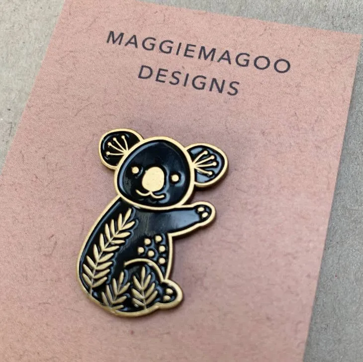 Koala Enamel Pin Badge