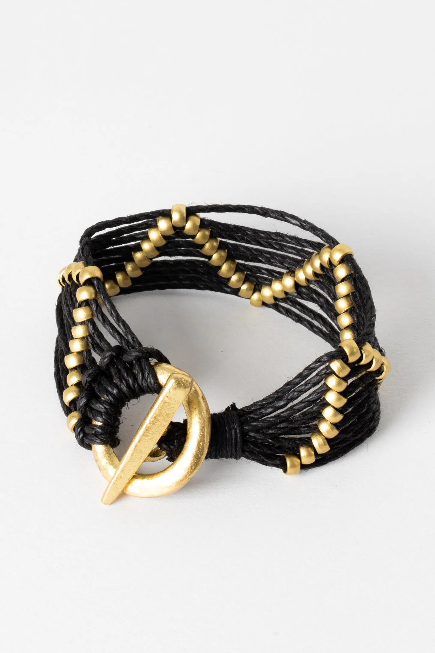 Macrame Zig Zag Woven Bracelet