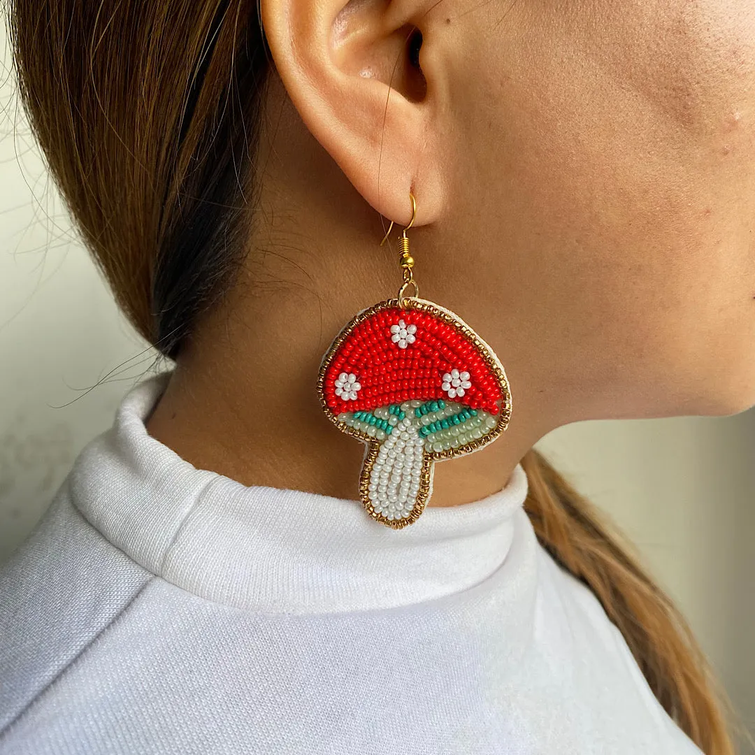 Magic Shroom Earrings