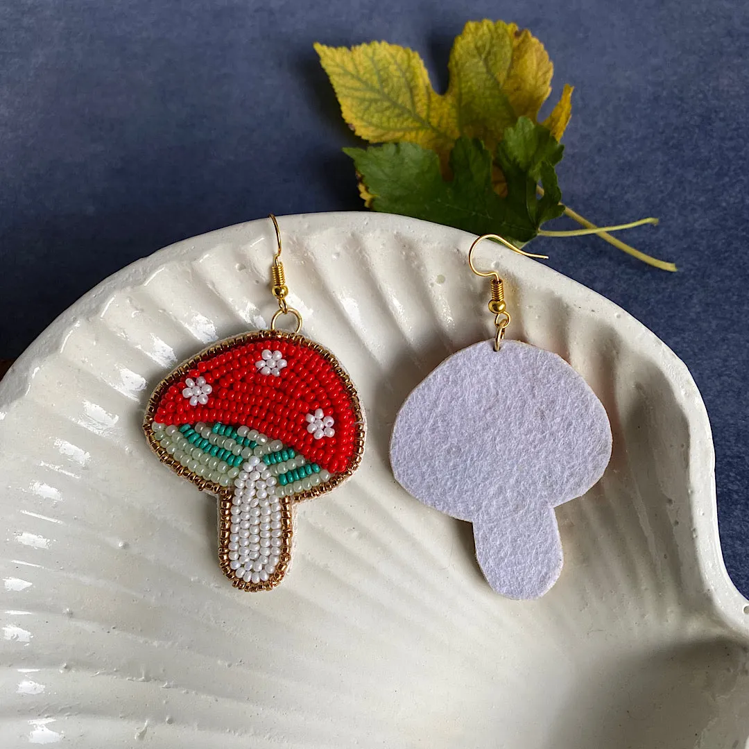 Magic Shroom Earrings