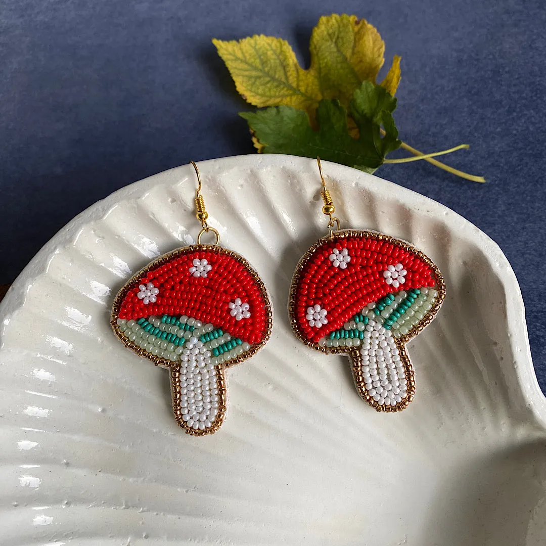 Magic Shroom Earrings