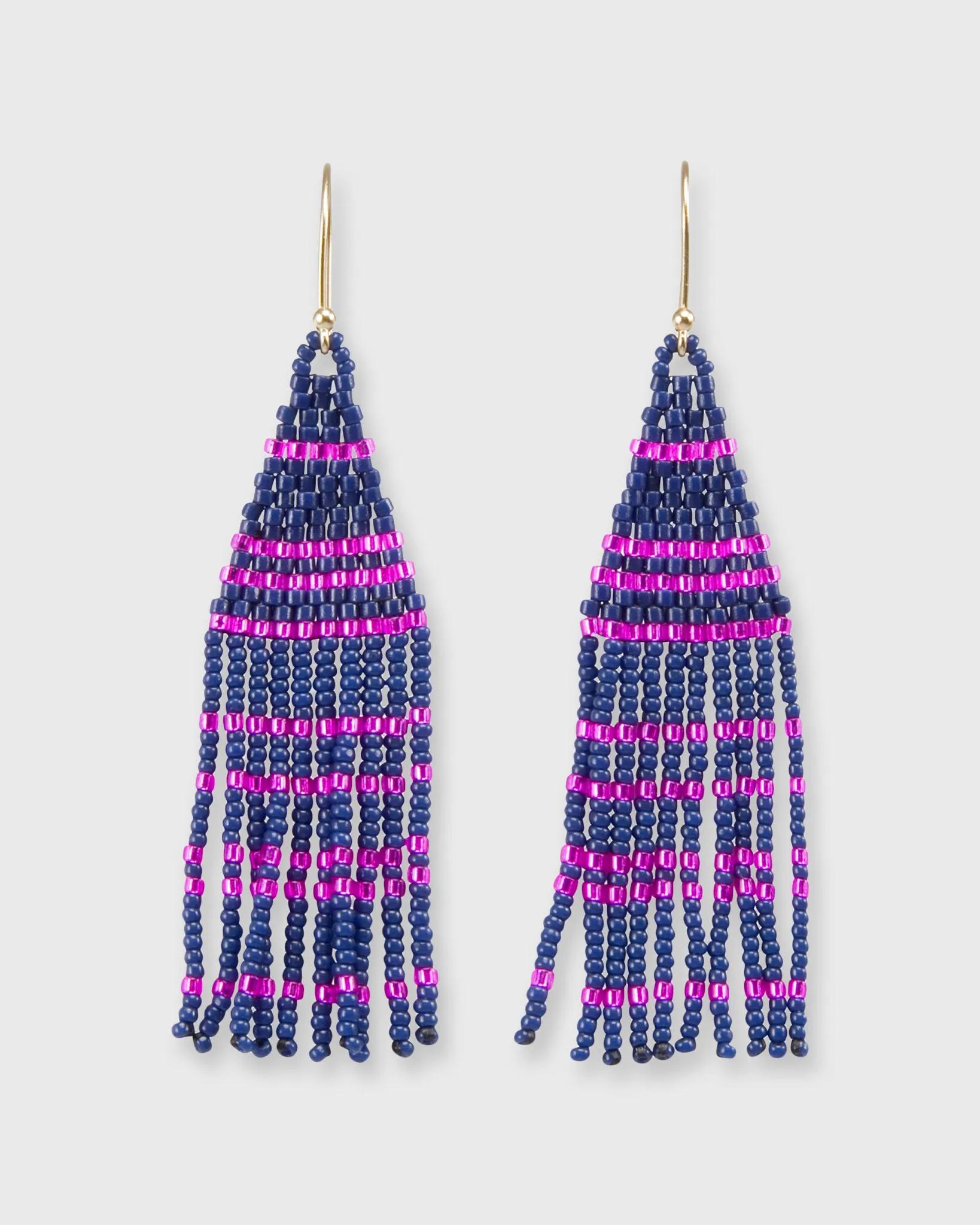 Marais Earrings in Navy