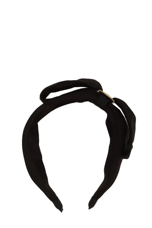 Metal point Ribbon Headband