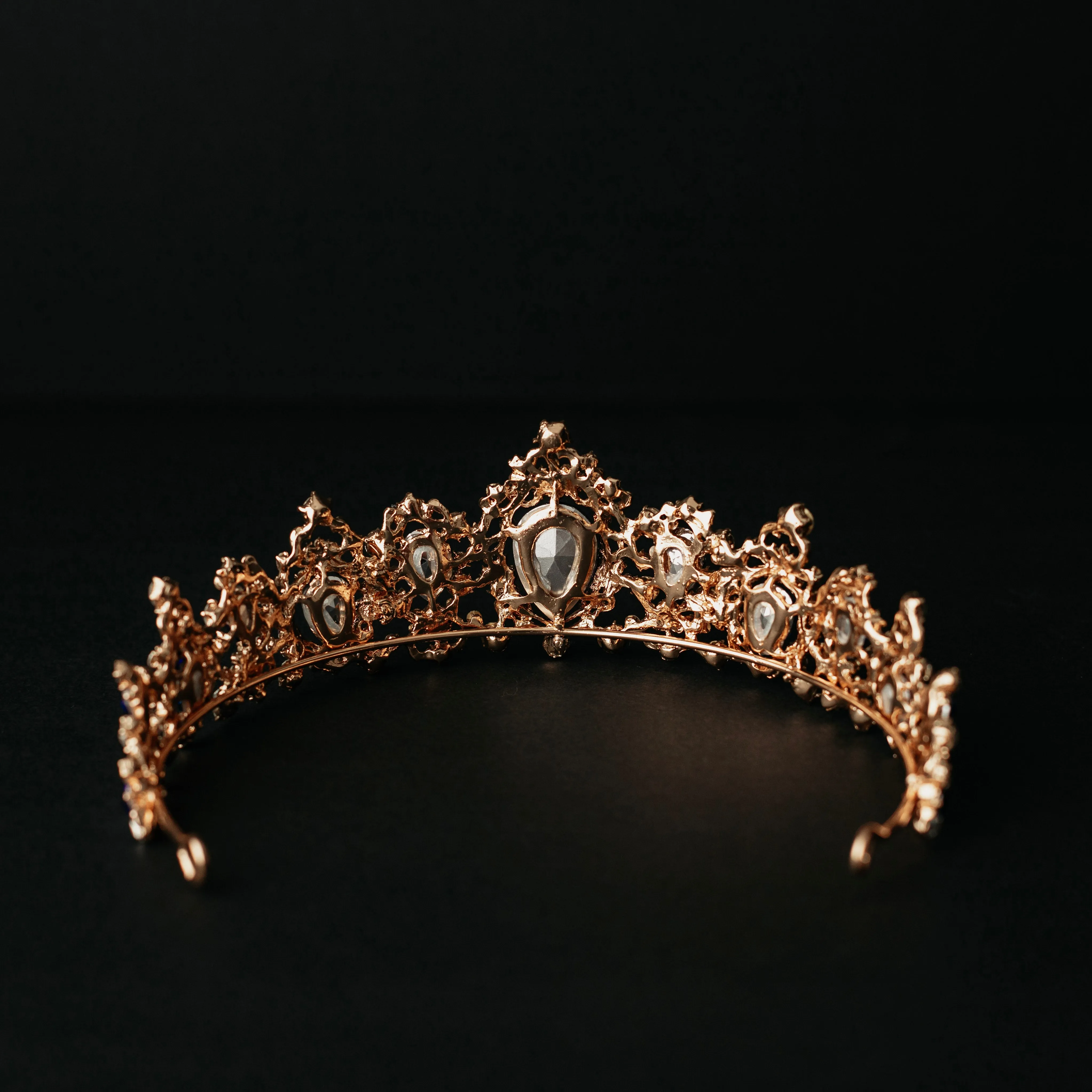 Michelle's Tiara in Blue & Gold