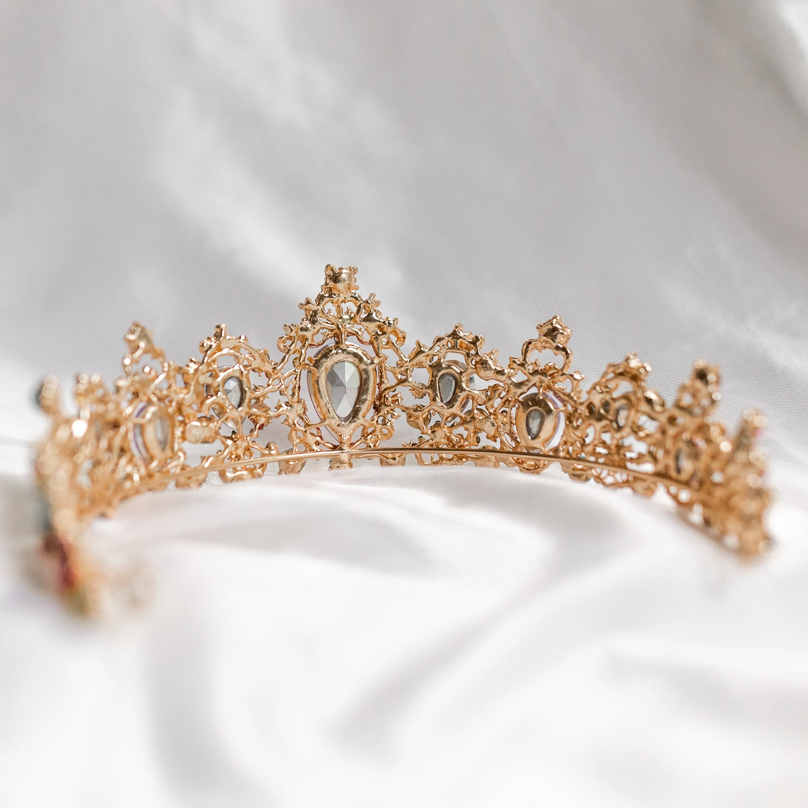 Michelle's Tiara in Multi Color & Gold