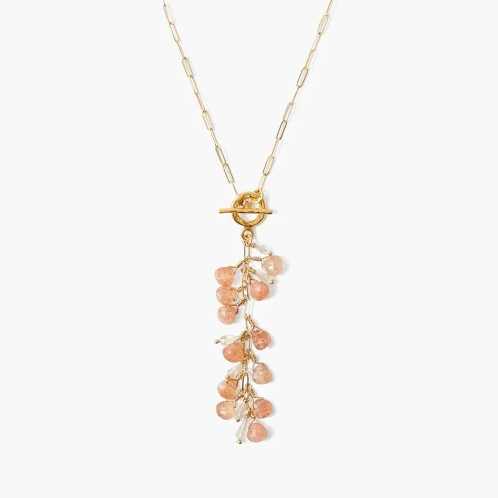 Pacifica Necklace Sunstone Mix