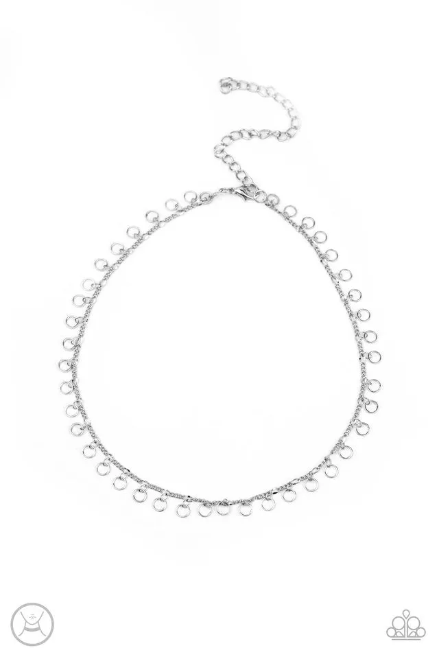 Paparazzi Necklace ~ Minimalist Magic - Silver