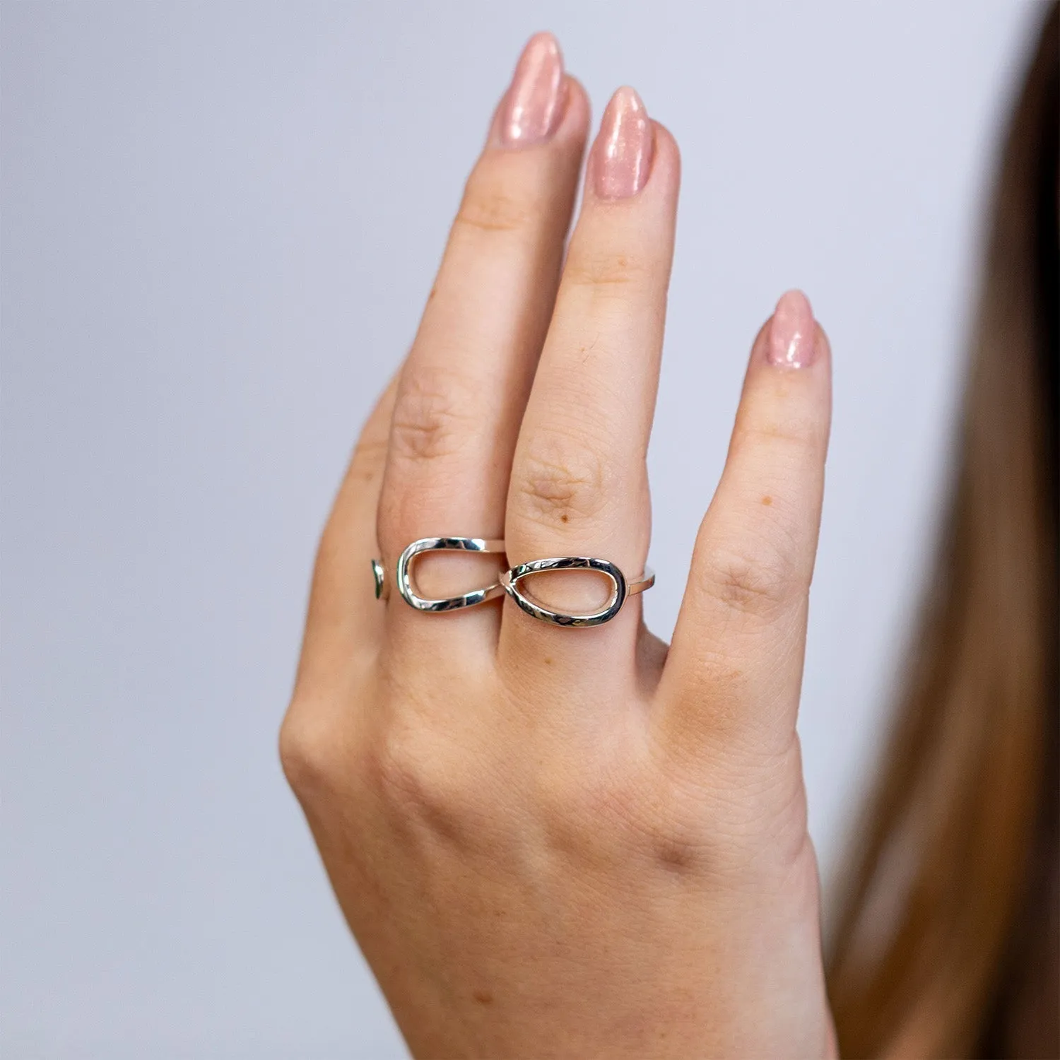 Petal Ring in Sterling Silver