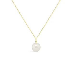 Power Pearl Pendant in 18ct Yellow Gold