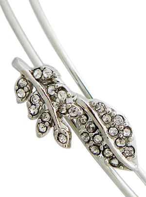 Reese Delicate CZ Leaf Bangles