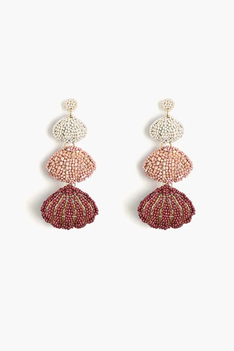 Sandy Seashell Earring