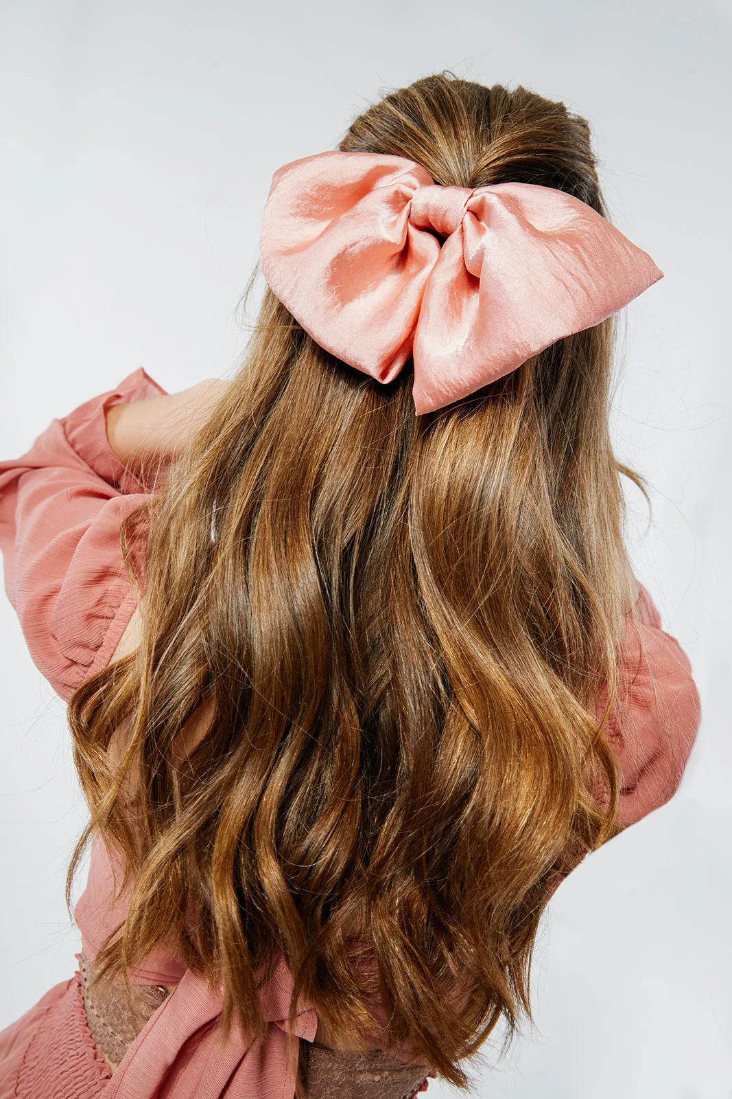 Silk Statement Bow | As Seen in Glamour Beauty Edit | Big Bow Barrette | Luxury Designer Hair Accessories | Made to Order