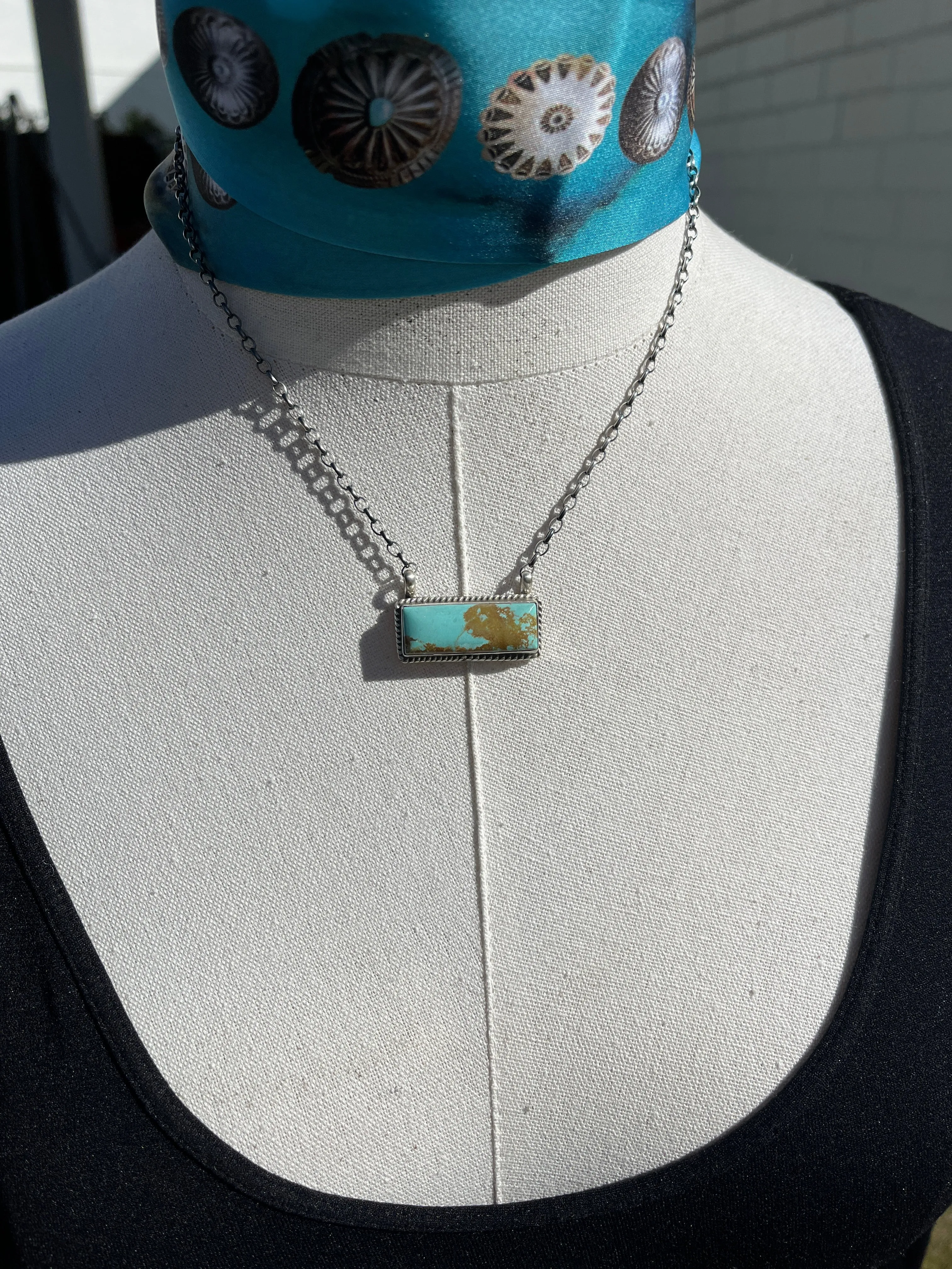 Simple Kingman Bar Necklace #17