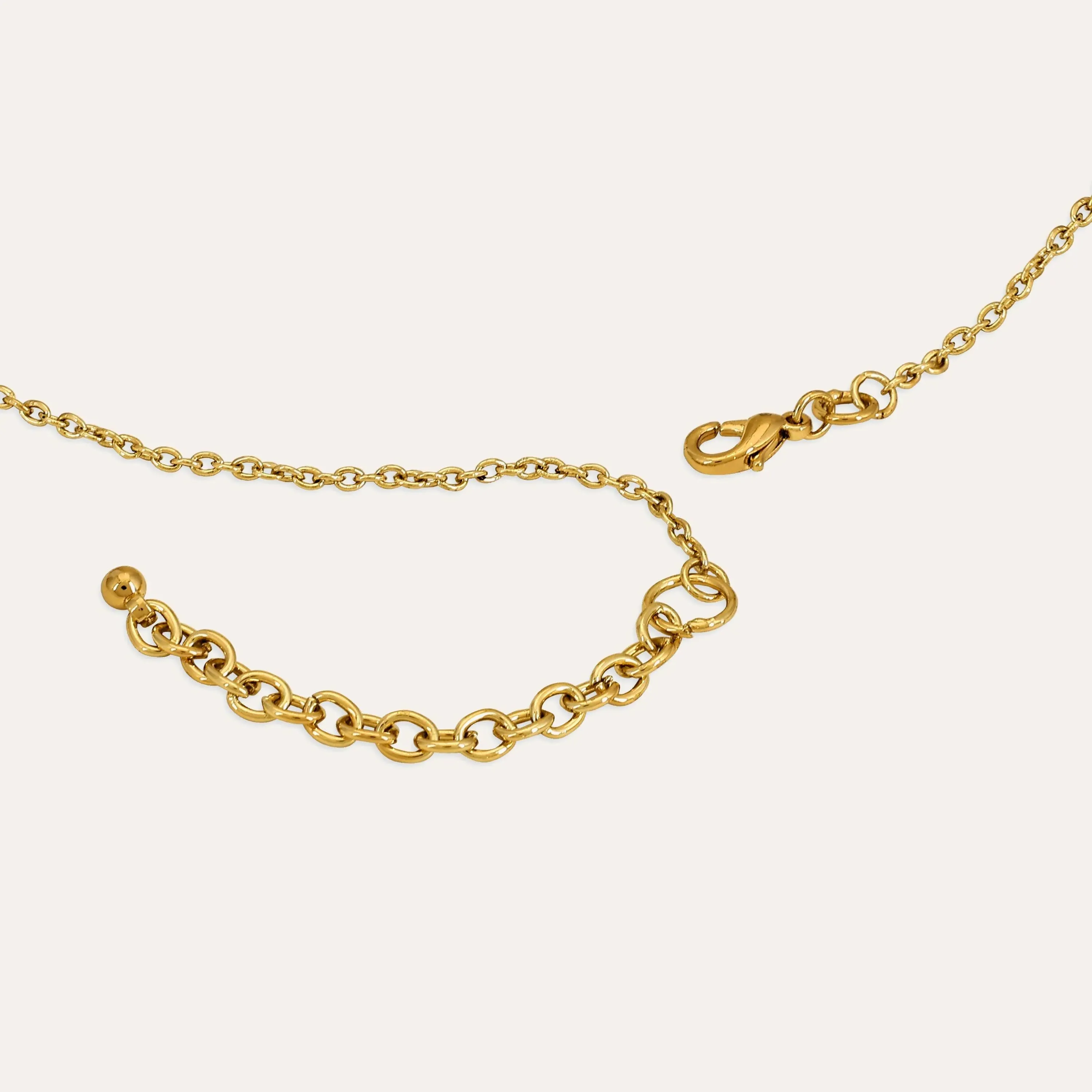 TFC Daisy Pearl Gold Plated Pendant Necklace