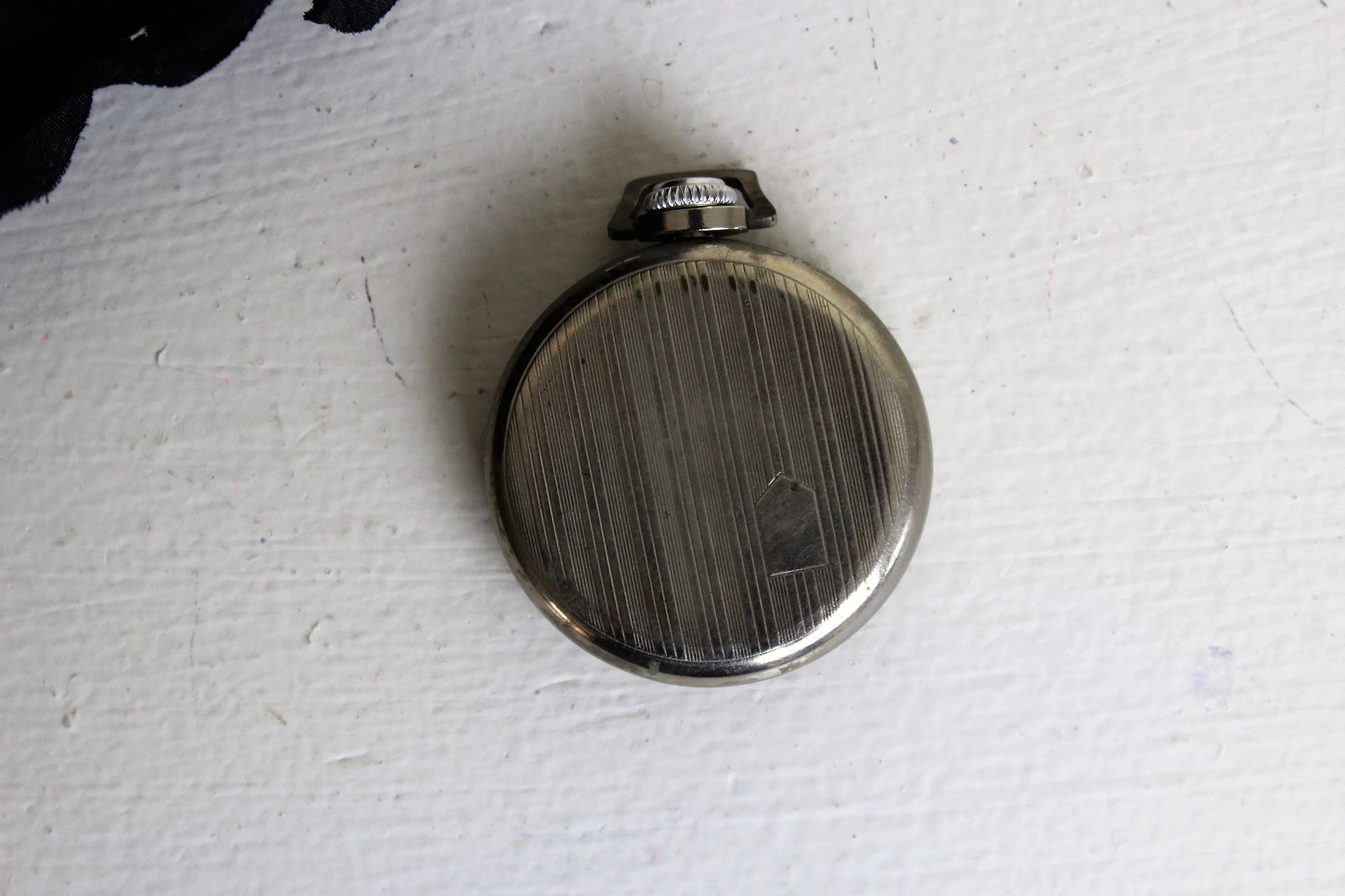 Vintage Antique 1920s Working Men's New Haven Compensated Pocket Watch