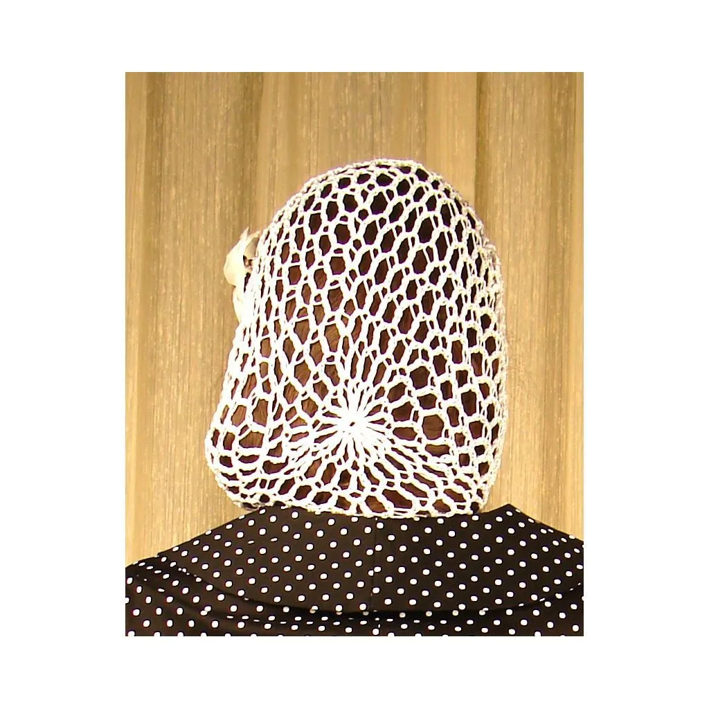 White Hair Net Snood